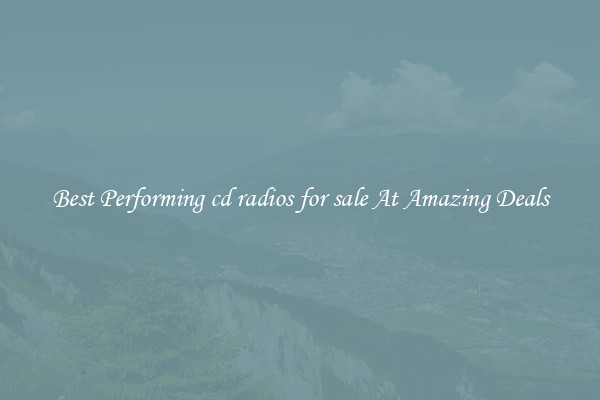 Best Performing cd radios for sale At Amazing Deals